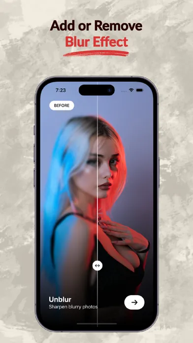 Tangkapan layar Picto: AI Photo Enhancer