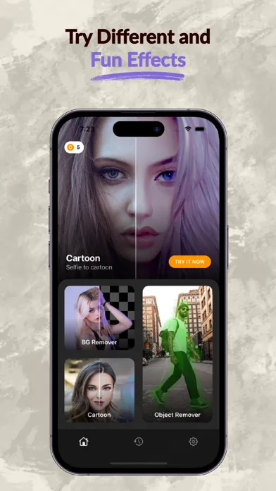Tangkapan layar Picto: AI Photo Enhancer