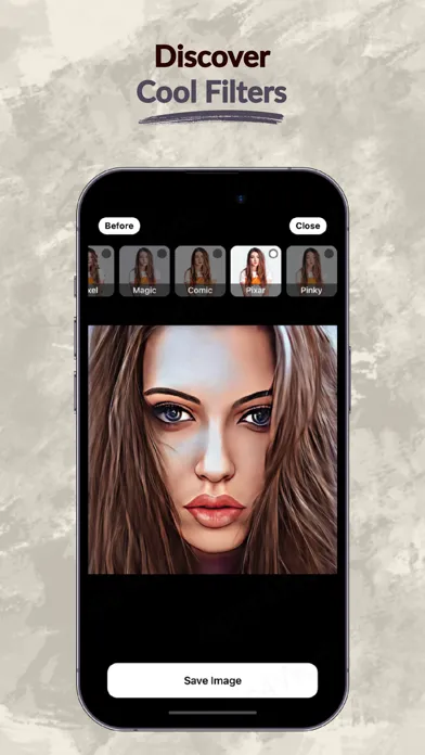 Tangkapan layar Picto: AI Photo Enhancer