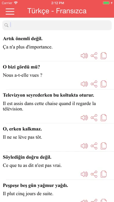 Скриншоты Konuşma Klavuzu - Sözlük