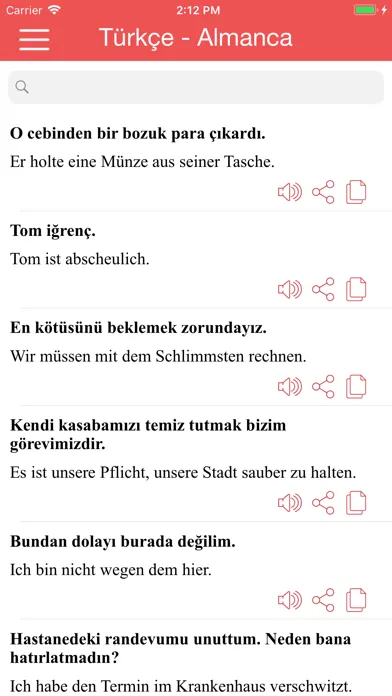 Скриншоты Konuşma Klavuzu - Sözlük
