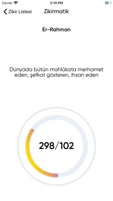 Zikirmatik - Tesbih sayaç Ekran Görüntüleri