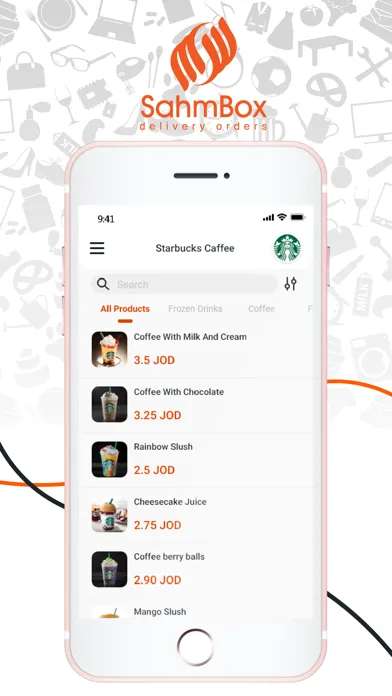 Screenshot di Sahmbox Store
