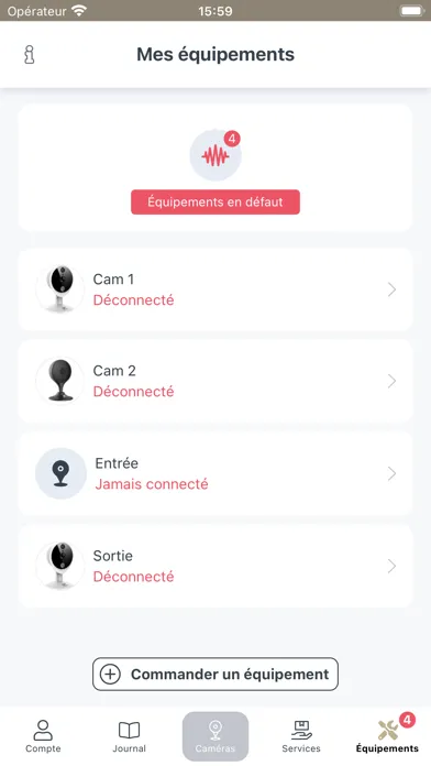 Mes caméras سکرین شاٹس