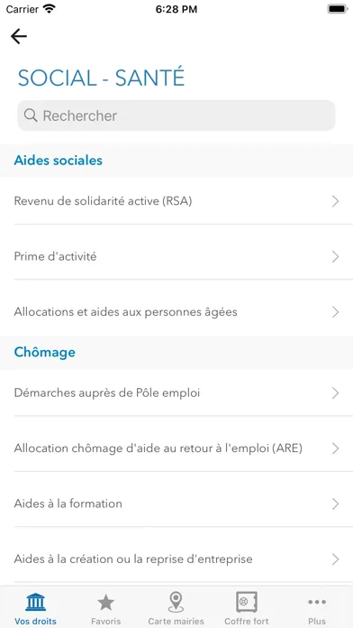 Mes démarches administratives应用截图