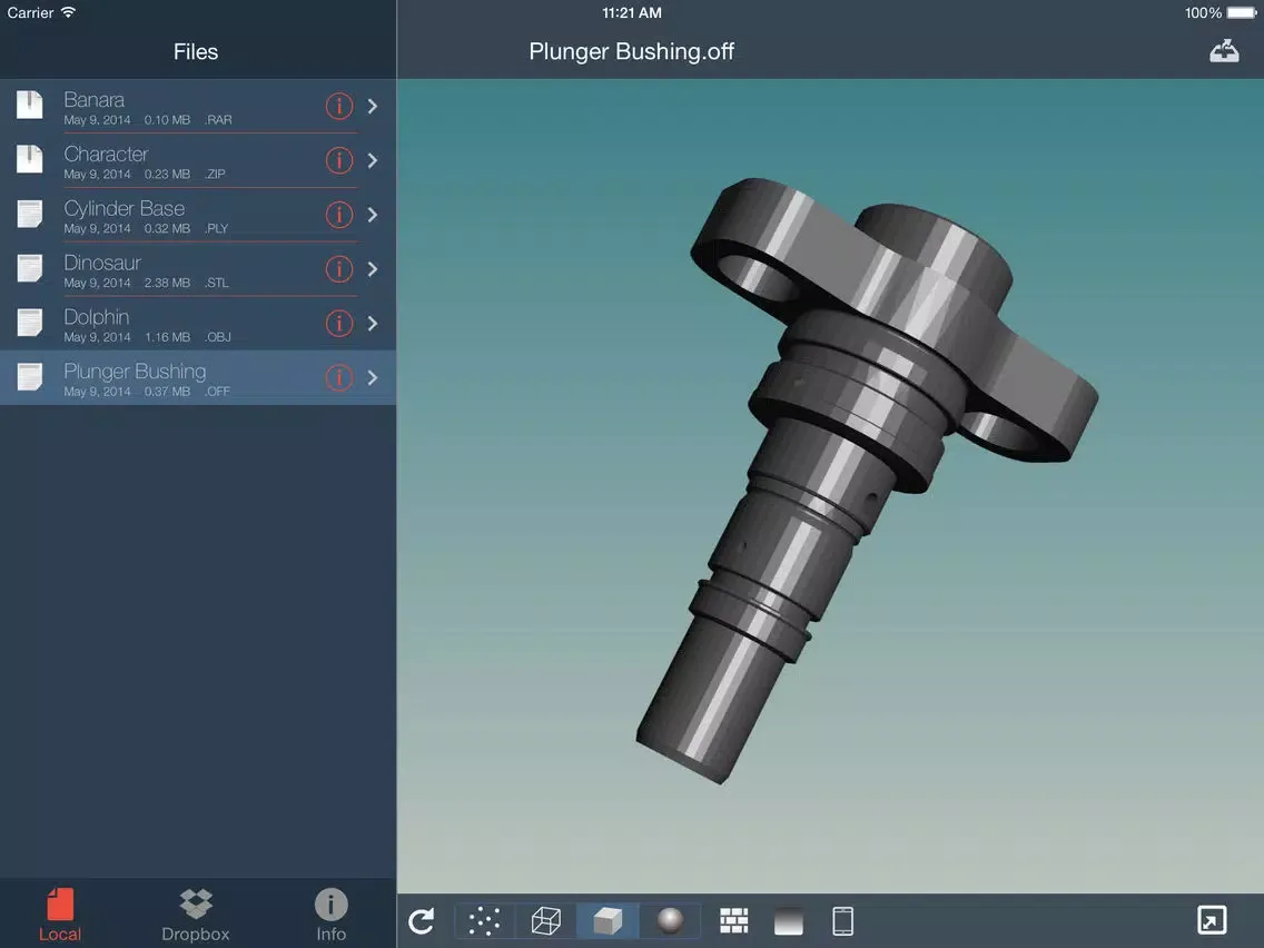 i3D Viewer iPad 应用截图