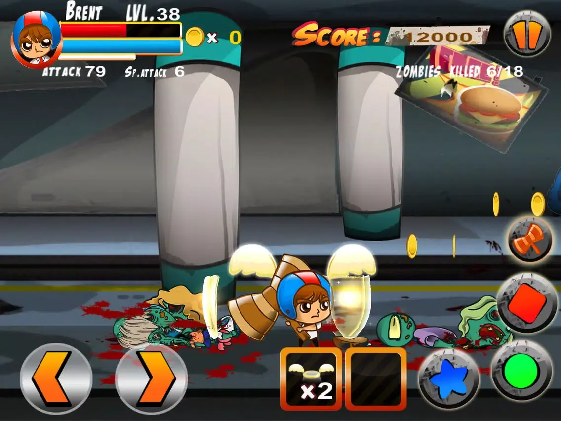 صور Whack The Zombies - Zombie Crushing FUN!!! iPad 