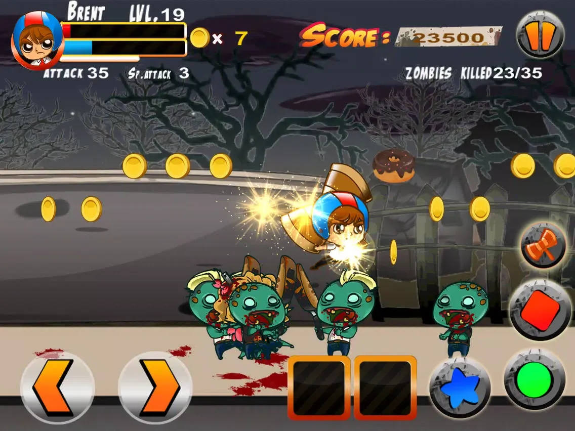 صور Whack The Zombies - Zombie Crushing FUN!!! iPad 