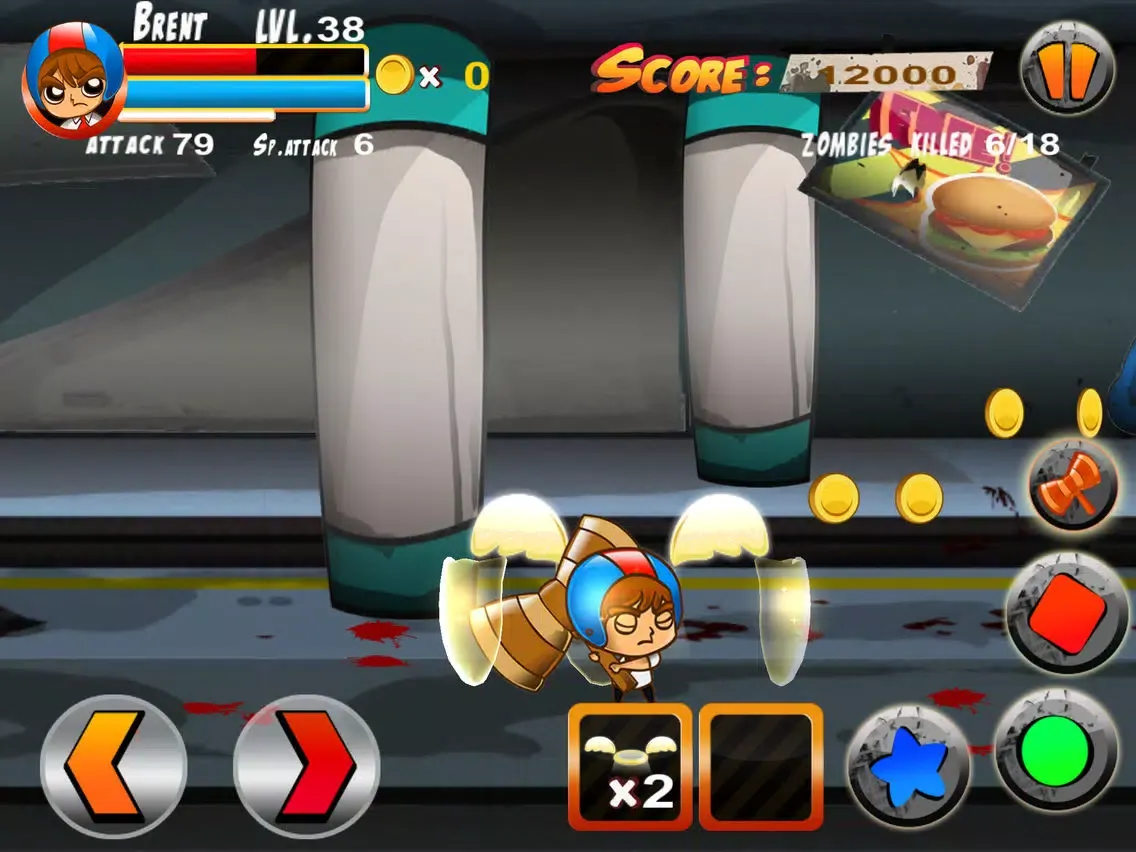 صور Whack The Zombies - Zombie Crushing FUN!!! iPad 