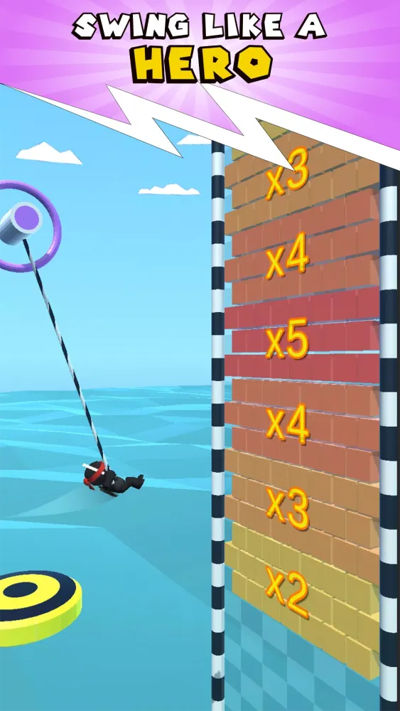 Rope Swing 3D Ekran Görüntüleri