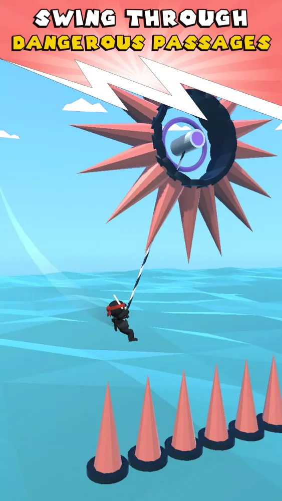 Rope Swing 3D Ekran Görüntüleri