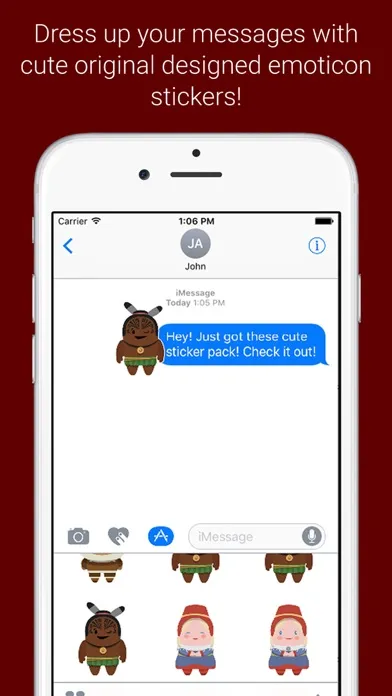 ภาพหน้าจอของ KIDEOS Ten Little Indians Emoticons