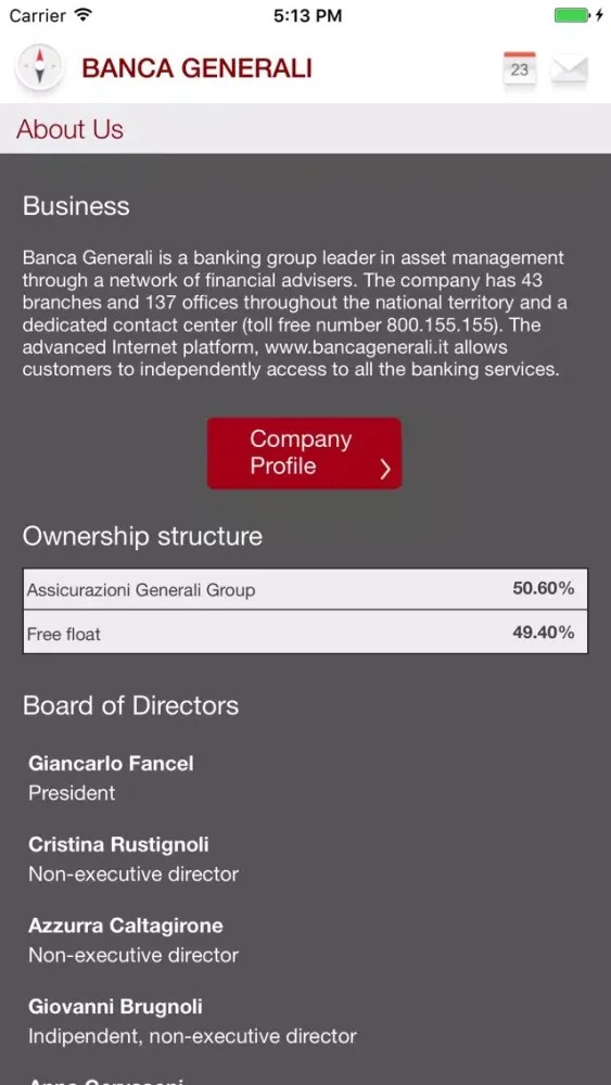 Banca Generali Investor App应用截图