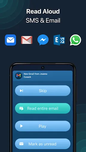 Captures d'écran de Read Aloud Text to Speech TTS