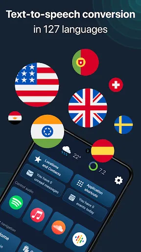 Captures d'écran de Read Aloud Text to Speech TTS