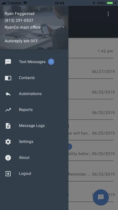 Message Portal スクリーンショット