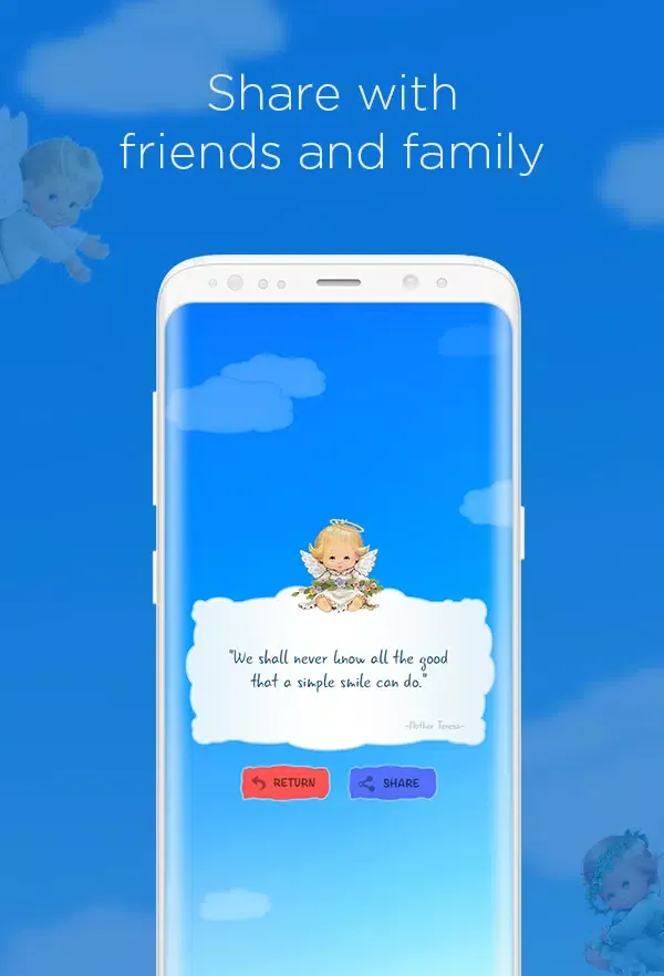 Ảnh chụp màn hình của Angel Messages