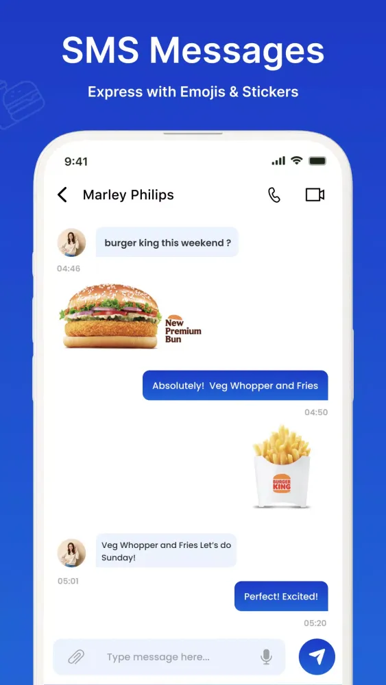 Zrzuty ekranu Messages