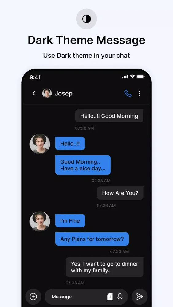 Messages - Text SMS App Screenshots
