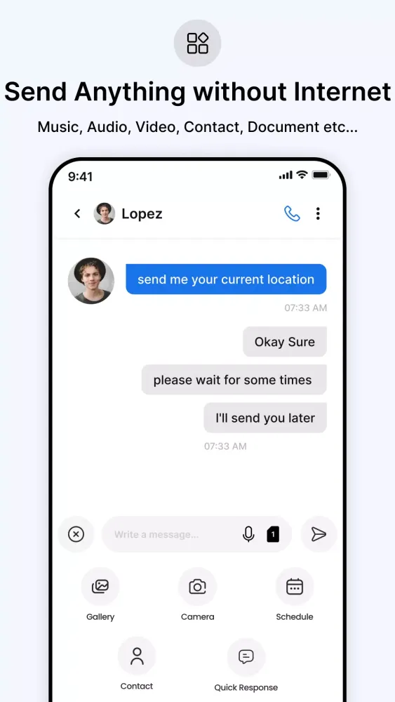 Messages - Text SMS App Screenshots