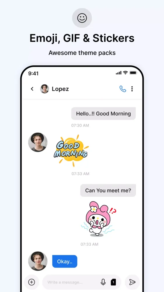 Messages - Text SMS App Screenshots