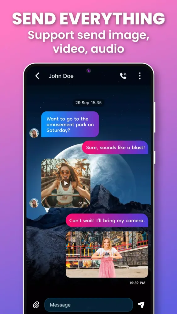 Messages: Text Messages, SMS سکرین شاٹس