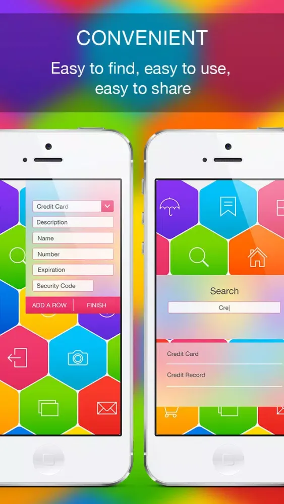 Screenshot di Data MESS - password manager and secure photo vault