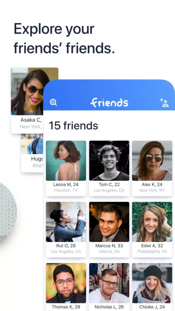 Captures d'écran de Friends: Safer.Easier.Better.