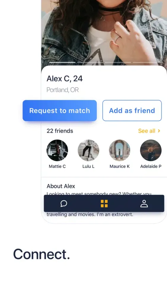 Captures d'écran de Friends: Safer.Easier.Better.