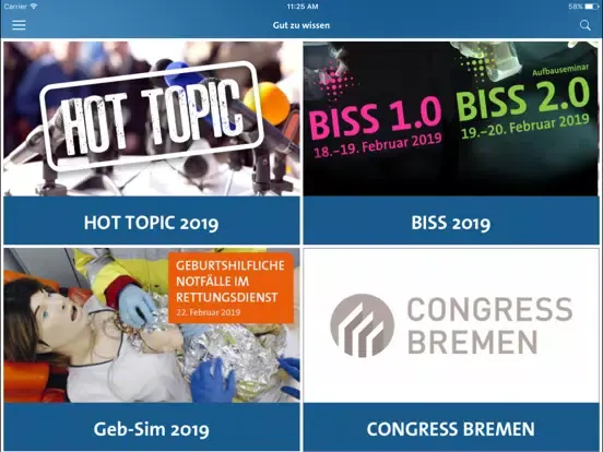 Скриншоты Symposium Intensivmedizin 2019 iPad 
