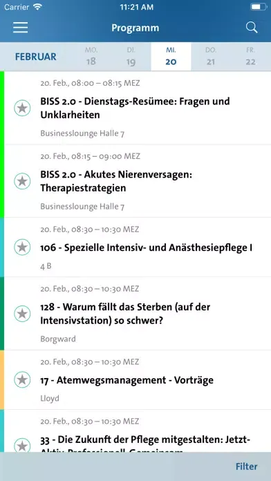 Скриншоты Symposium Intensivmedizin 2019