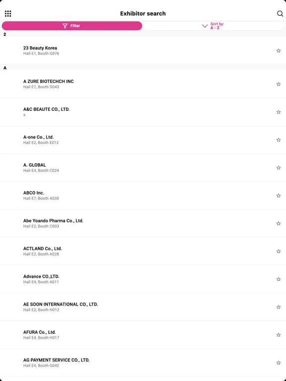 Beautyworld Japan Tokyo iPad 应用截图