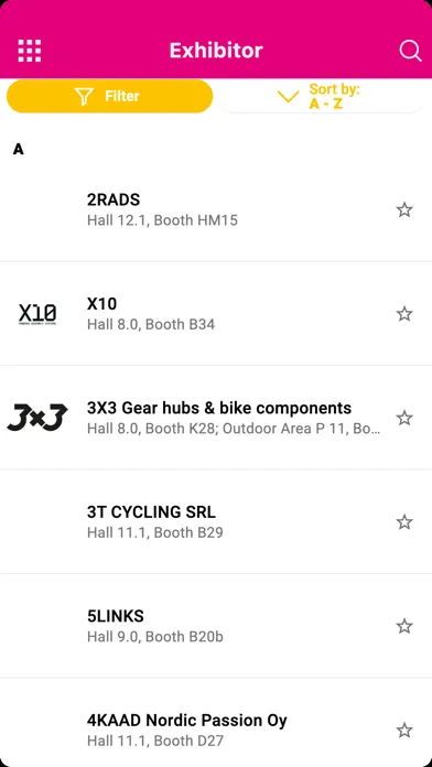 Capturas de tela do EUROBIKE
