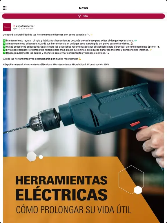 Скриншоты ExpoFerretera iPad 