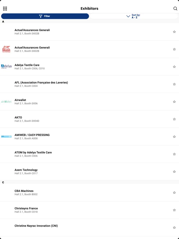 Скриншоты Texcare France iPad 