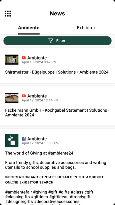 Capturas de pantalla de Ambiente Navigator