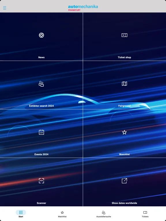 ภาพหน้าจอของ Automechanika Frankfurt iPad 