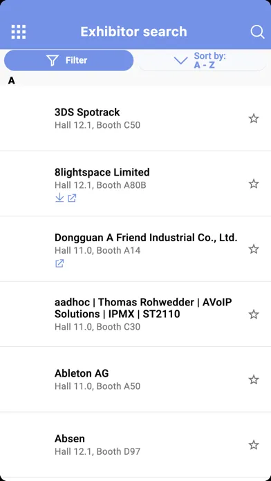 Prolight + Sound Navigator Screenshots