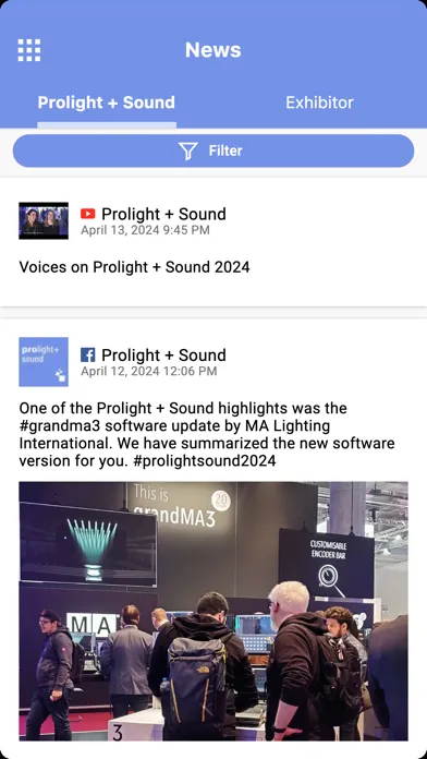 Prolight + Sound Navigator Screenshots