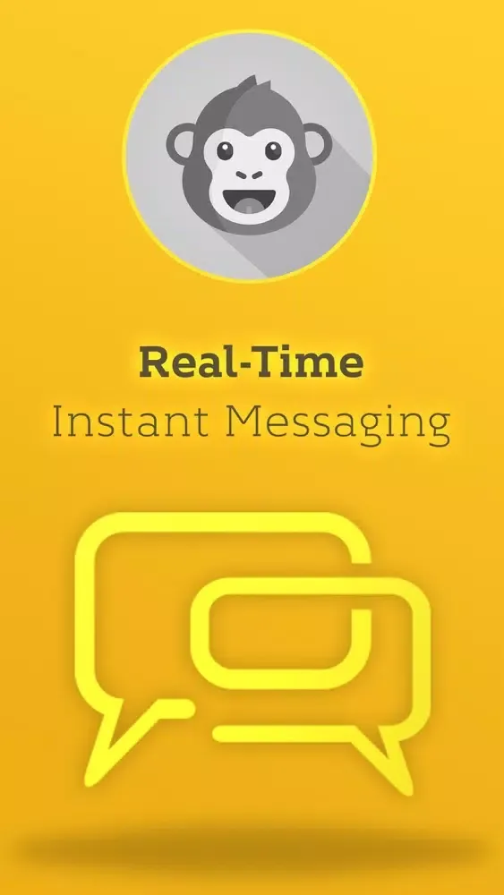 Tangkapan layar Monkey GO - Instant Messenger