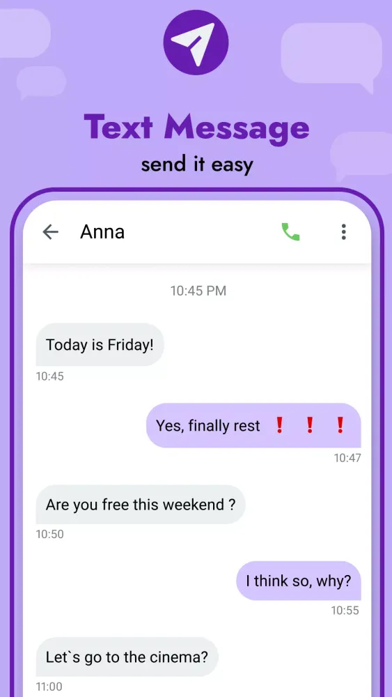 Скриншоты Messages