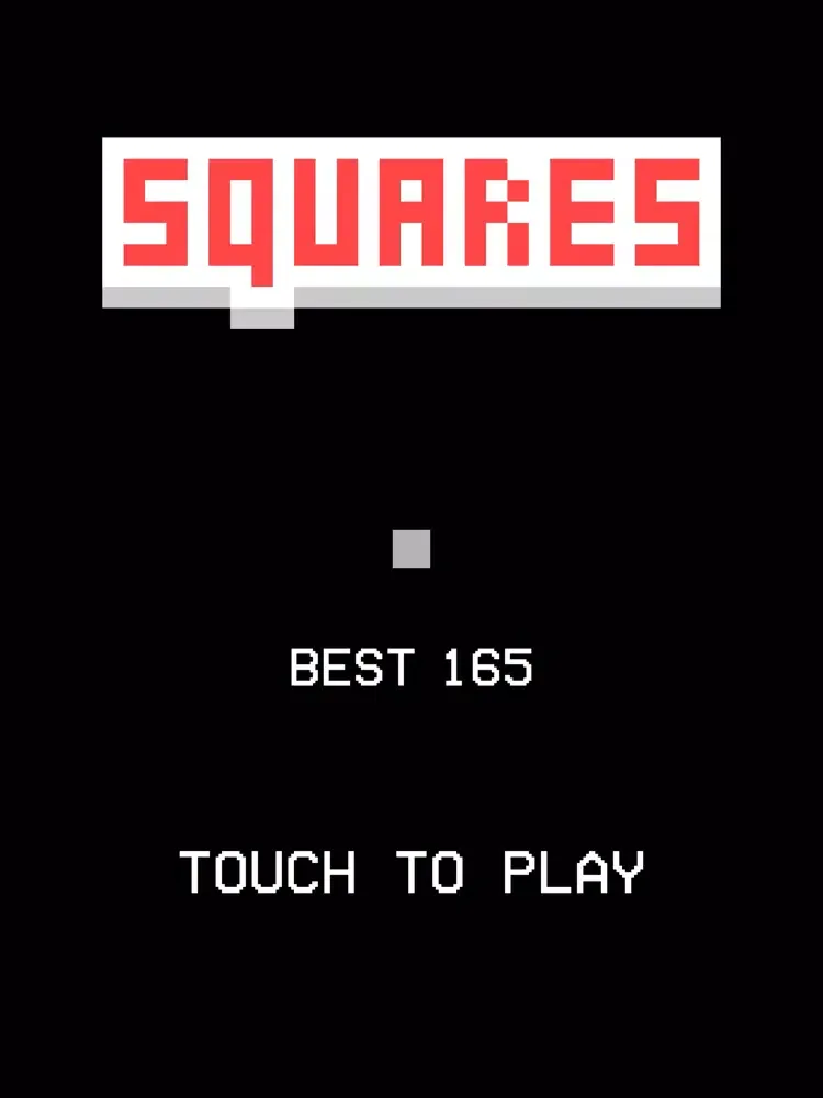 ภาพหน้าจอของ Squares - Don't Crash! iPad 