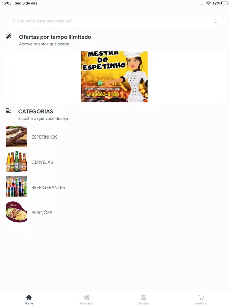 Capturas de pantalla de Mestra do Espetinho iPad 