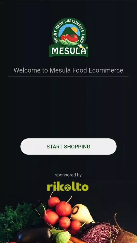 Mesula Food Grocery App スクリーンショット