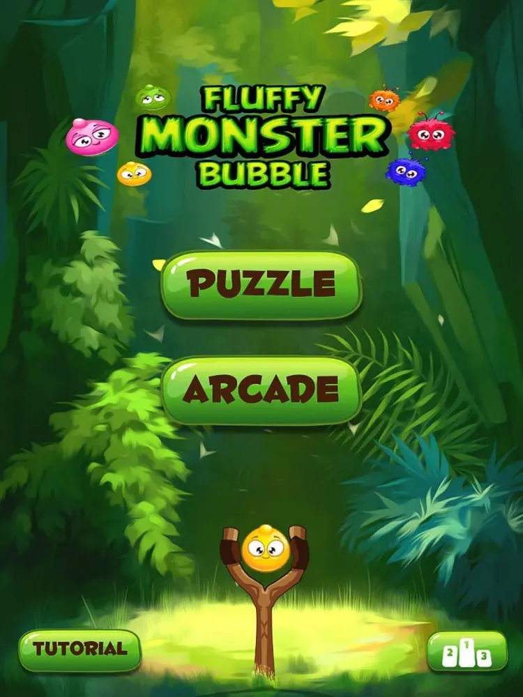 Скриншоты Fluffy Monster Bubble iPad 