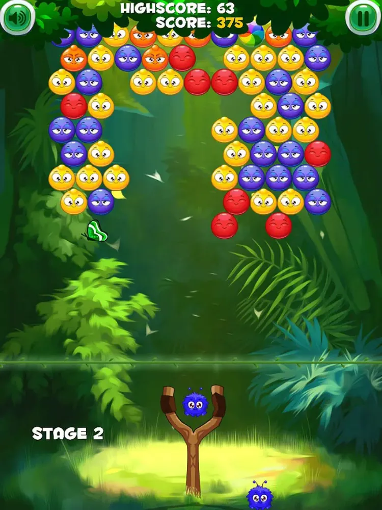 Скриншоты Fluffy Monster Bubble iPad 