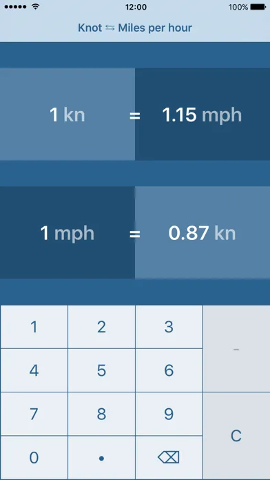 Knots To Miles Per Hour | kn to mph 스크린샷
