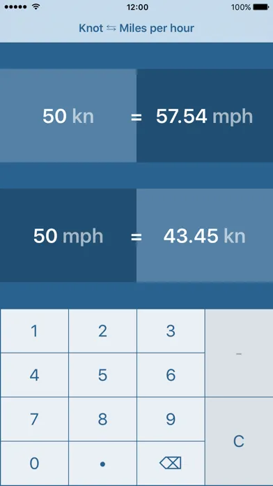 Knots To Miles Per Hour | kn to mph 스크린샷