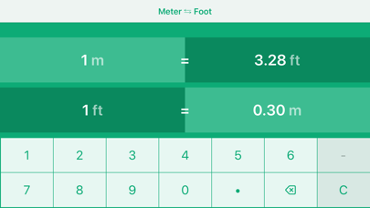 Zrzuty ekranu Meters to Feet | m to ft