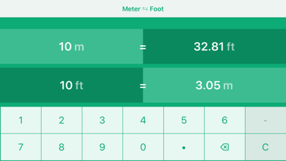 Zrzuty ekranu Meters to Feet | m to ft